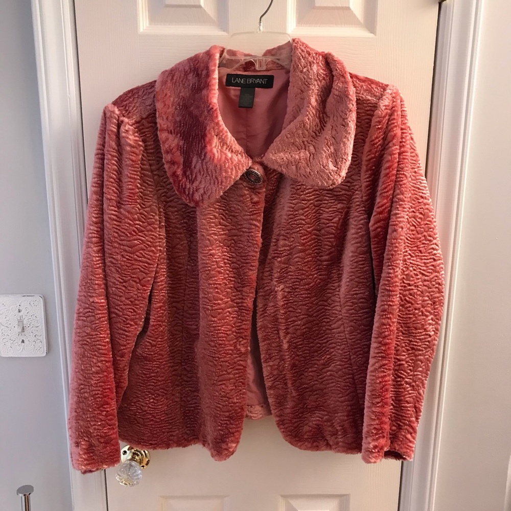 Lane Bryant Jacket Pink 18/20